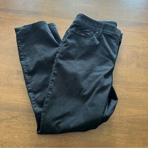 Chico’s Black Petite Stretch Jeggings - 8P (Chico’s 1P) - Preowned EUC
